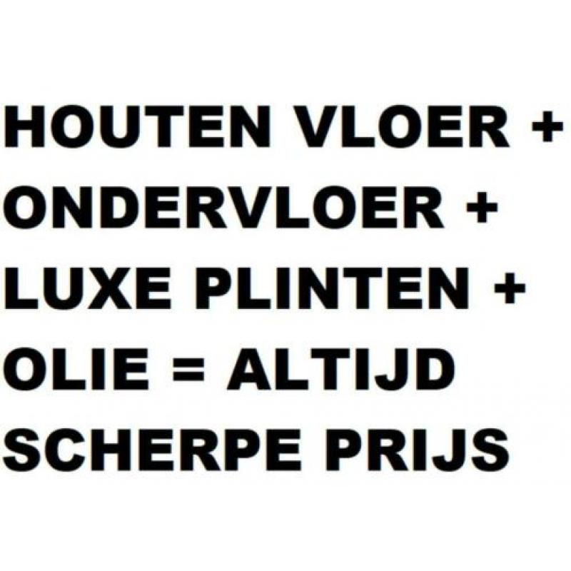 massieve GRENEN VLOEREN altijd 6,20 p/m2 excl. op voorraad