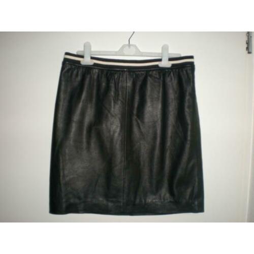 Leren rok mt L