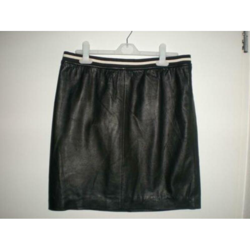 Leren rok mt L