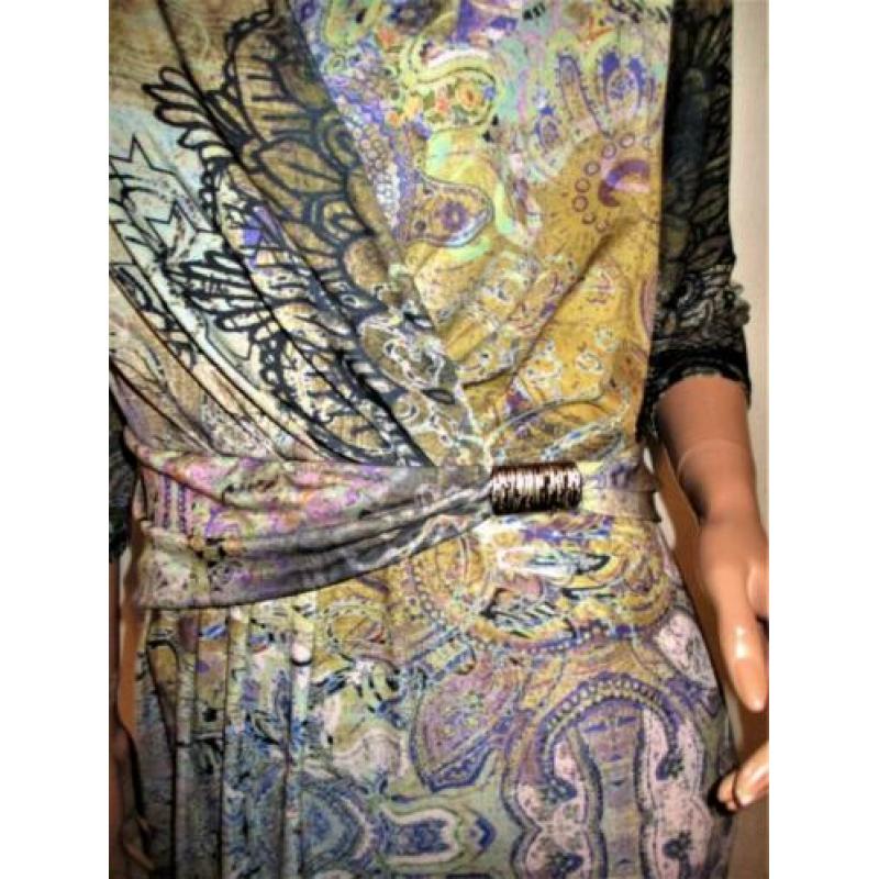 PROMISS ! Jurkje in paisley print mt 44.