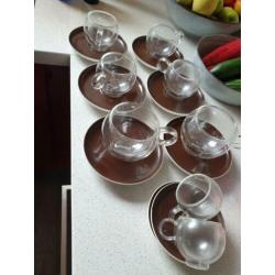 Koffie glazen randwyck