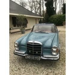 Mercedes coupe S-Klasse 2.2 220 SE 1962 Blauw