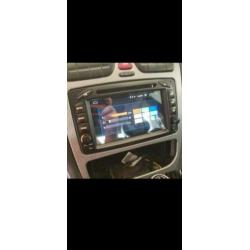 Autoradio navigatie mercedes clk w209 c w203 e klasse viano