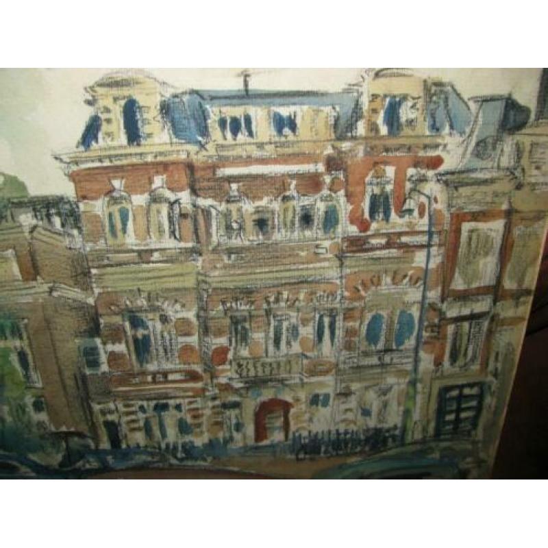 E.B.v. Dulmen Krumpelmann (1897-1987), aquarel, toegescheven