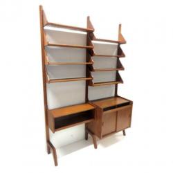 Vintage retro wandsysteem roomdivider boekenkast jaren '60