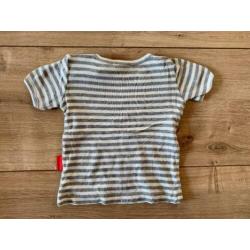 Z.g.a.n. Grijs gestreept shirt van Little Label, Tapete, 74