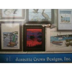 More Seaside Stitches patronen in perfecte staat. Ook DMC.
