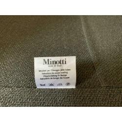 Prachtige zgan Minotti Hoekbank