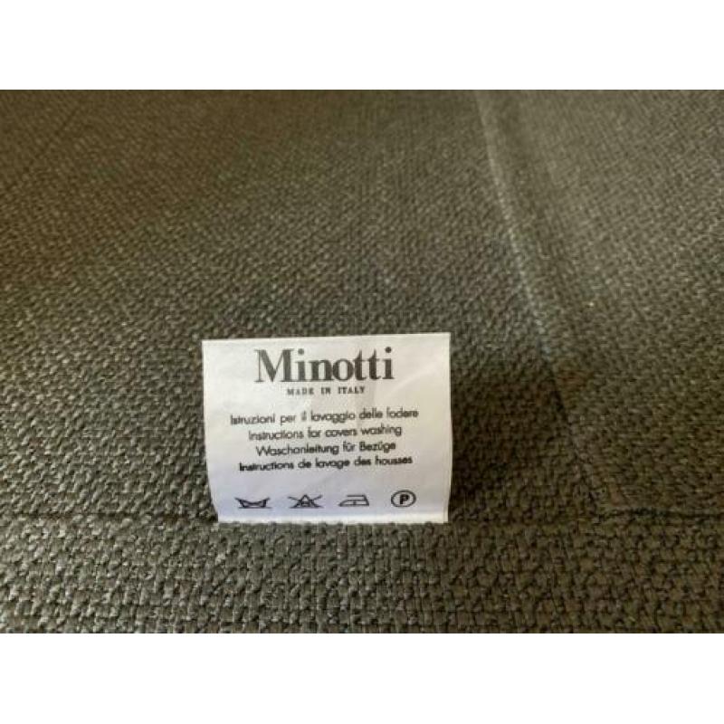 Prachtige zgan Minotti Hoekbank