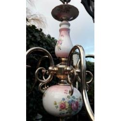 ***antieke lamp met 5 armen ***