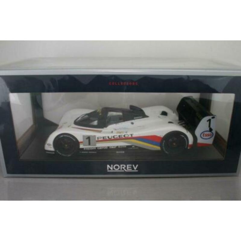 Norev 1/18 Peugeot 905 EVO - Winnaar Le Mans 1992