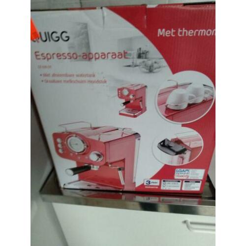 Koopje Nieuwe ESPRESSO APPARAAT in doos
