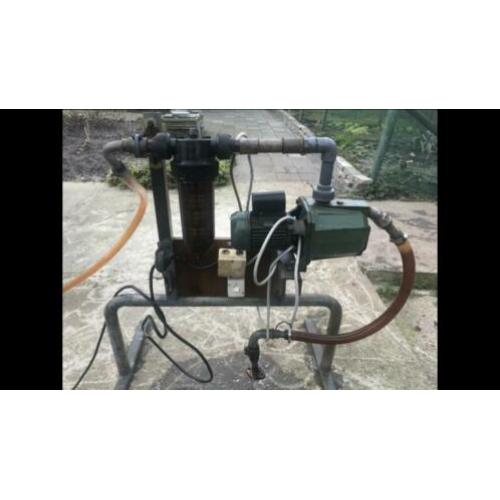 DAB pomp 0,4-2,5 m3 p/u