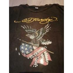 Ed Hardy t-shirt maat XL