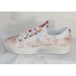WILD maat 31 lerensneaker/rits roze paarden gratis verzenden