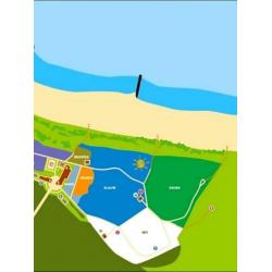 Tent te huur op Vlieland, 20 meter van de strandovergang!
