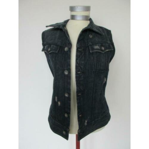 Gstar raw getailleerd spijkergilet maat S