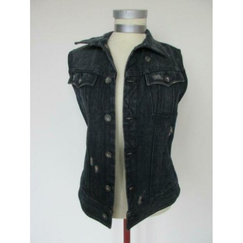 Gstar raw getailleerd spijkergilet maat S