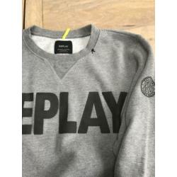 z.g.a.n. grijze sweater REPLAY mt s