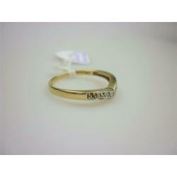 Ring goud met diamanten / Z6222