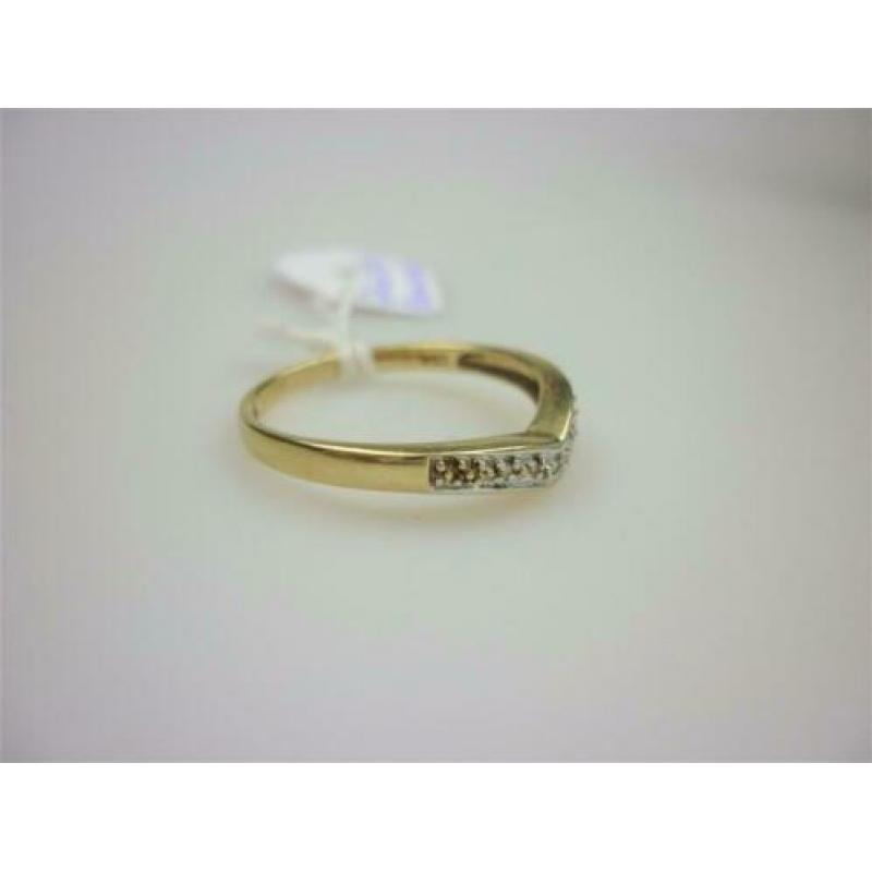 Ring goud met diamanten / Z6222