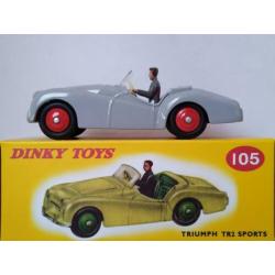Triumph tr2 sports 1:43 dinky toys 105 atlas Pol