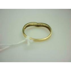 Ring goud met diamanten / Z6222