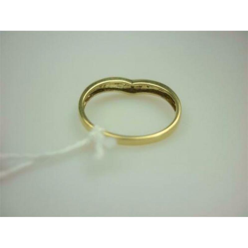 Ring goud met diamanten / Z6222