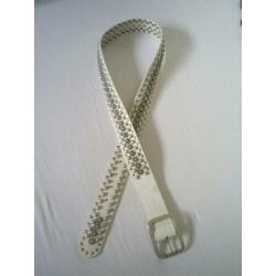 witte riem van JOSS maat 95
