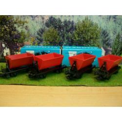 Märklin H0 - 4513 - Goederenwagon - 4 kiepwagens - DB