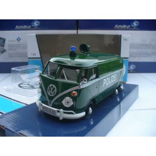 VW Volkswagen T1 Bus Polizei Motormax 1/24