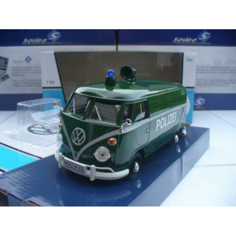 VW Volkswagen T1 Bus Polizei Motormax 1/24