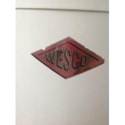 Wesco retro prullenbak