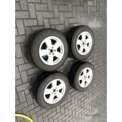 Volkswagen Tiguan velgen met Continental winterbanden