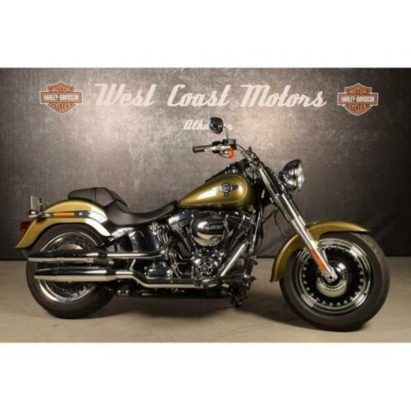 Harley-Davidson FLSTF FAT BOY 103 ABS Olive Gold Pearl BTW!