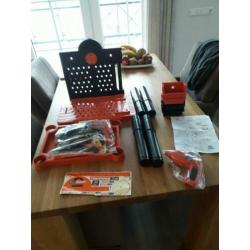nieuwe werkbank compleet met gereedschap