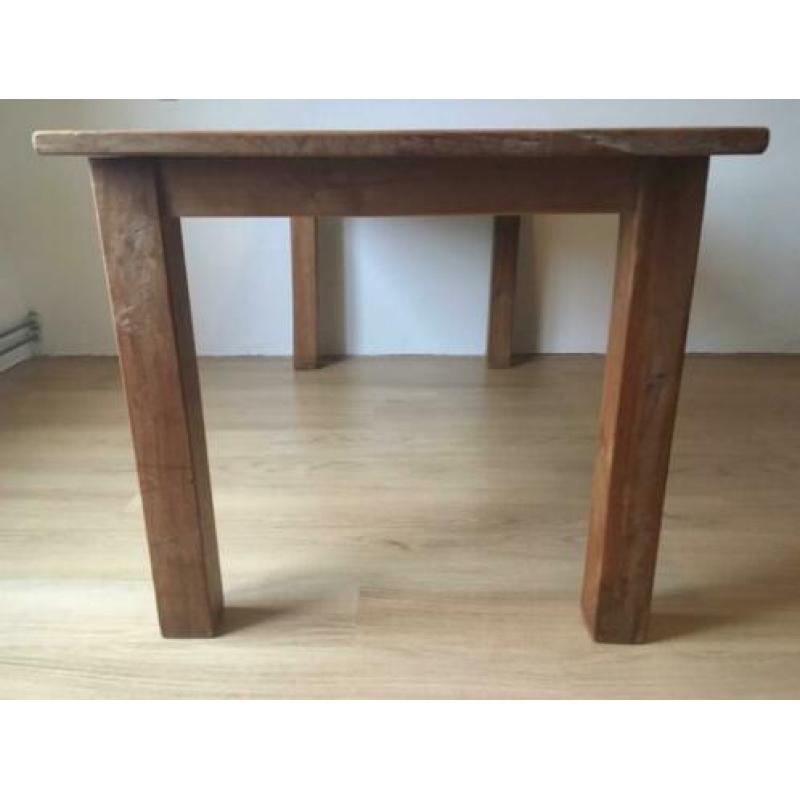 Teak Eettafel Loods 5 (180 l x 90 b x 79 h)