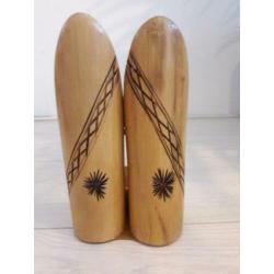 Bureau accessoire hout uit Jamaica nieuw!