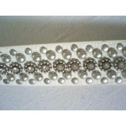 witte riem van JOSS maat 95