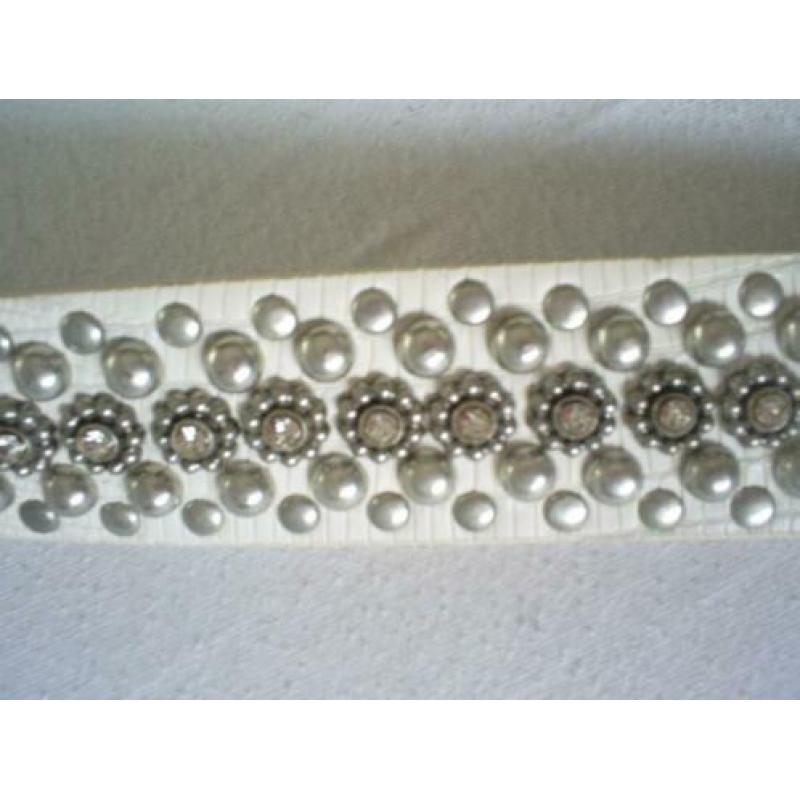 witte riem van JOSS maat 95