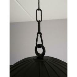 Industriële hanglamp van aluminium.