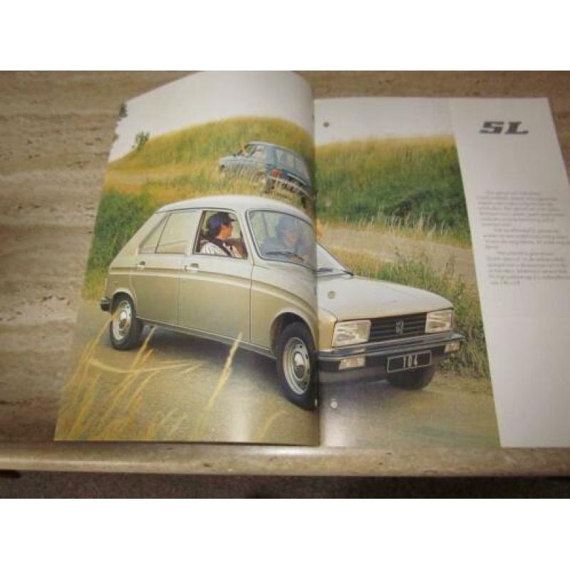 Peugeot 104 auto Folder