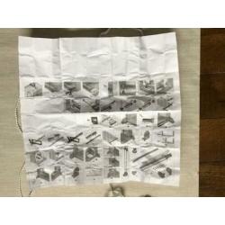 Nieuw rolgordijn in verpakking 69 x 185 cm beige