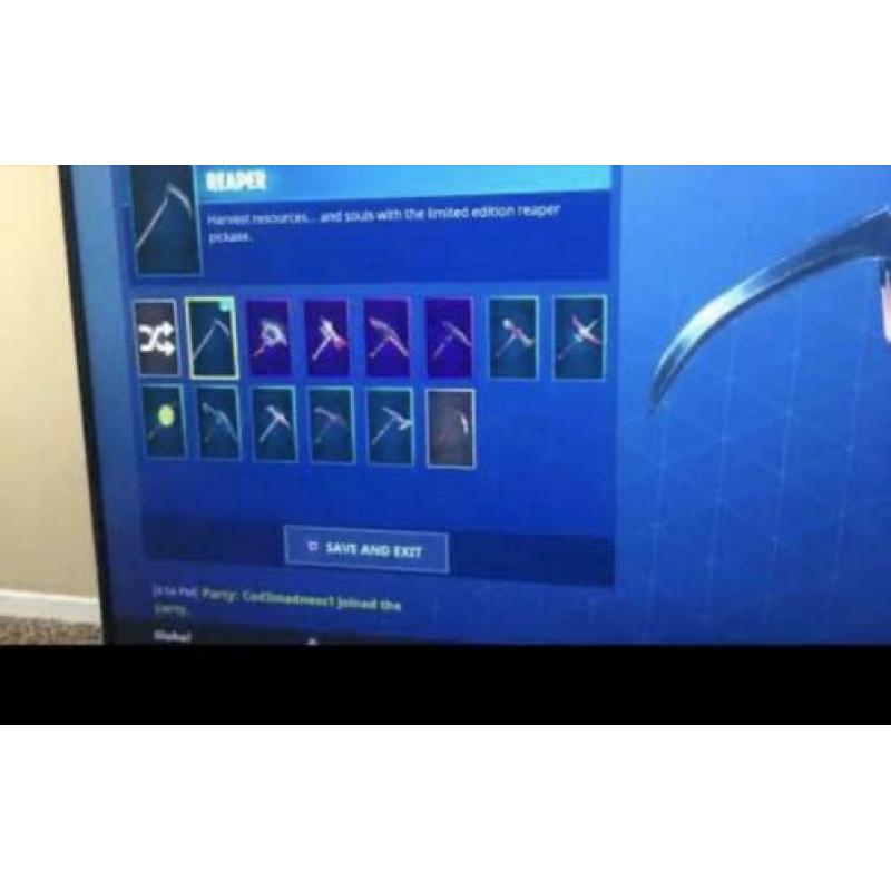 Fornite account sale!! Wees er snel bij