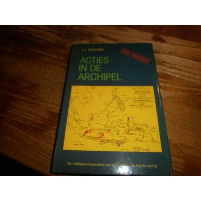 acties in de archipel met kaarten en fotos