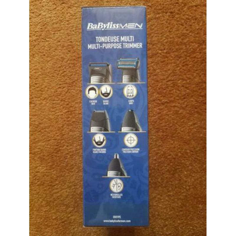 BaByliss Multi-Trimmer - scheerapparaat /multigroomer E831PE