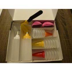 ?? Decoratieset ?? patisserie/cupcake ?? 56 delig