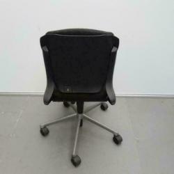 2x AHREND 230 bureaustoelen - zwarte nieuwe stof S06