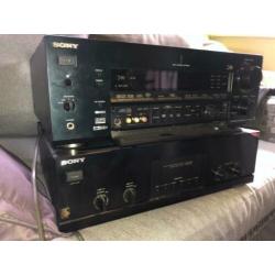 Sony voor en eind versterker STR-DB1080 en N220