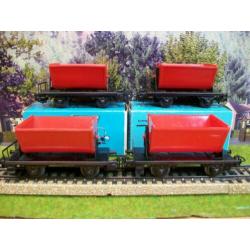 Märklin H0 - 4513 - Goederenwagon - 4 kiepwagens - DB